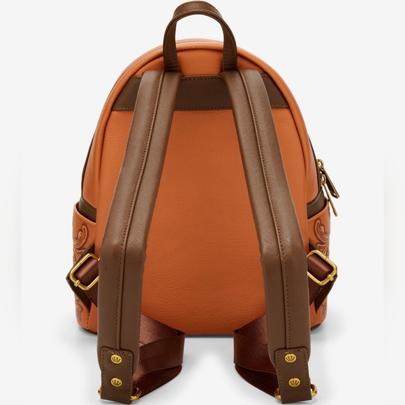 NWT Loungefly Lilo And Stitch Carving Embossed Design Mini Backpack - Picture 5 of 16